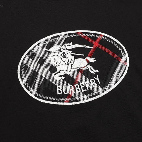 Burberry Oval House Check Equestrian Knight Embroidered Tee