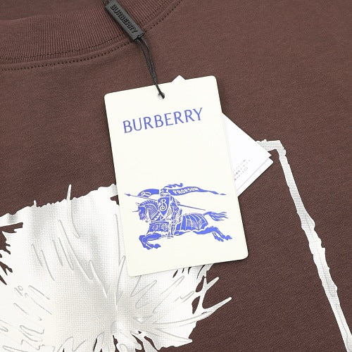 Burberry Thistle Botanical Graphic T-Shirt