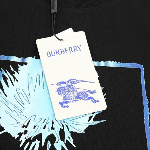 Burberry Thistle Botanical Graphic T-Shirt