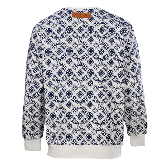 Louis Vuitton Monogram Jacquard Cotton Sweatshirt