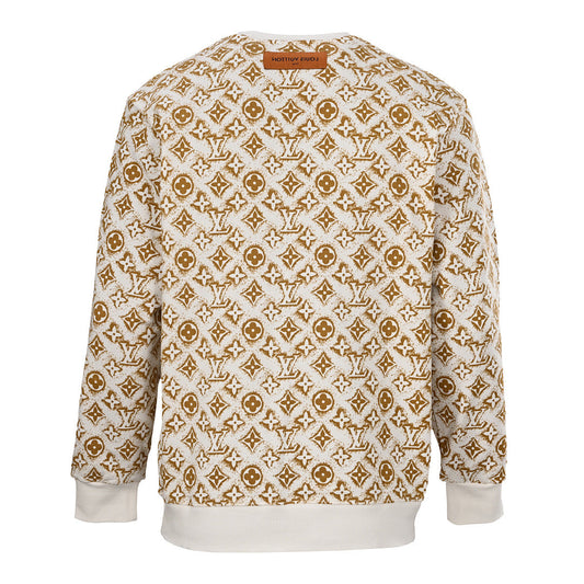 Louis Vuitton Monogram Jacquard Cotton Sweatshirt