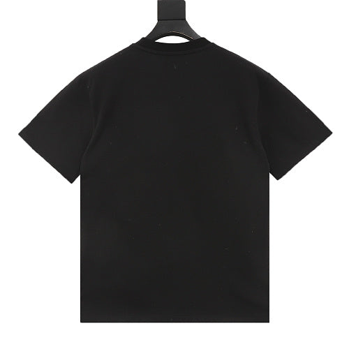 Burberry Oval Check Equestrian Knight Print T-Shirt