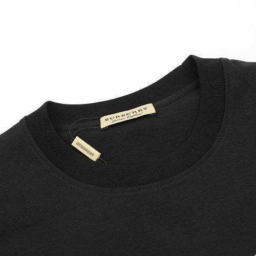 Burberry Oval Check Equestrian Knight Print T-Shirt
