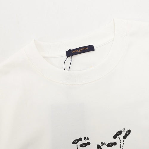 Louis Vuitton Staff Exclusive Puff Print Short-Sleeve T-Shirt