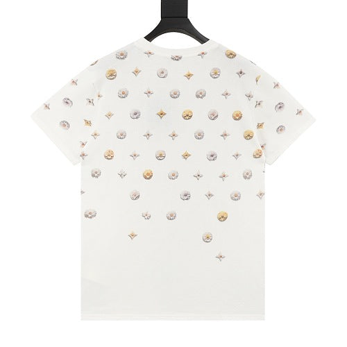 Louis Vuitton 26ss Daisy Print Short-Sleeve T-Shirt