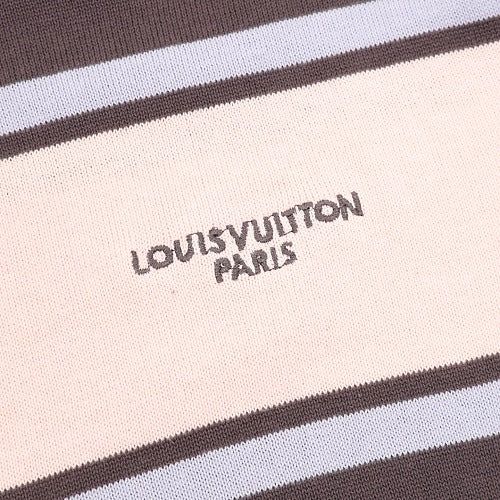 Louis Vuitton 26SS Colour-Block Stripe Knit Short-Sleeve T-Shirt