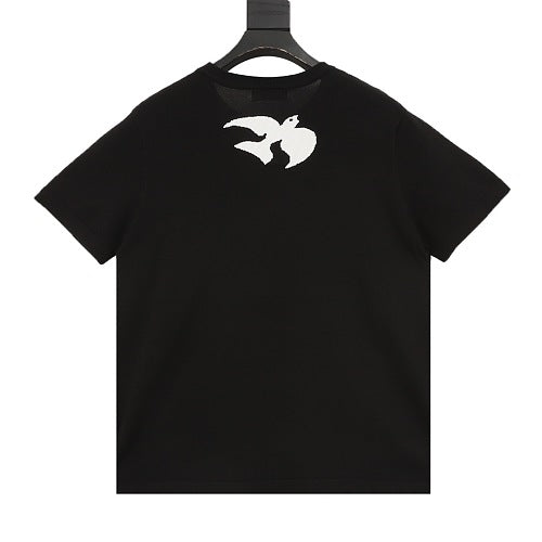 Louis Vuitton Letter Ghost Jacquard Knit T-Shirt