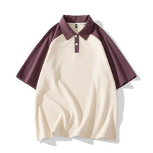 Colour-Block Raglan Polo