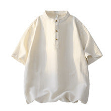 Mandarin Collar Henley
