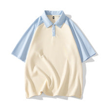 Colour-Block Raglan Polo