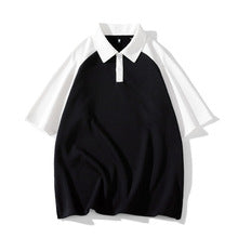 Colour-Block Raglan Polo – Contrast Edition