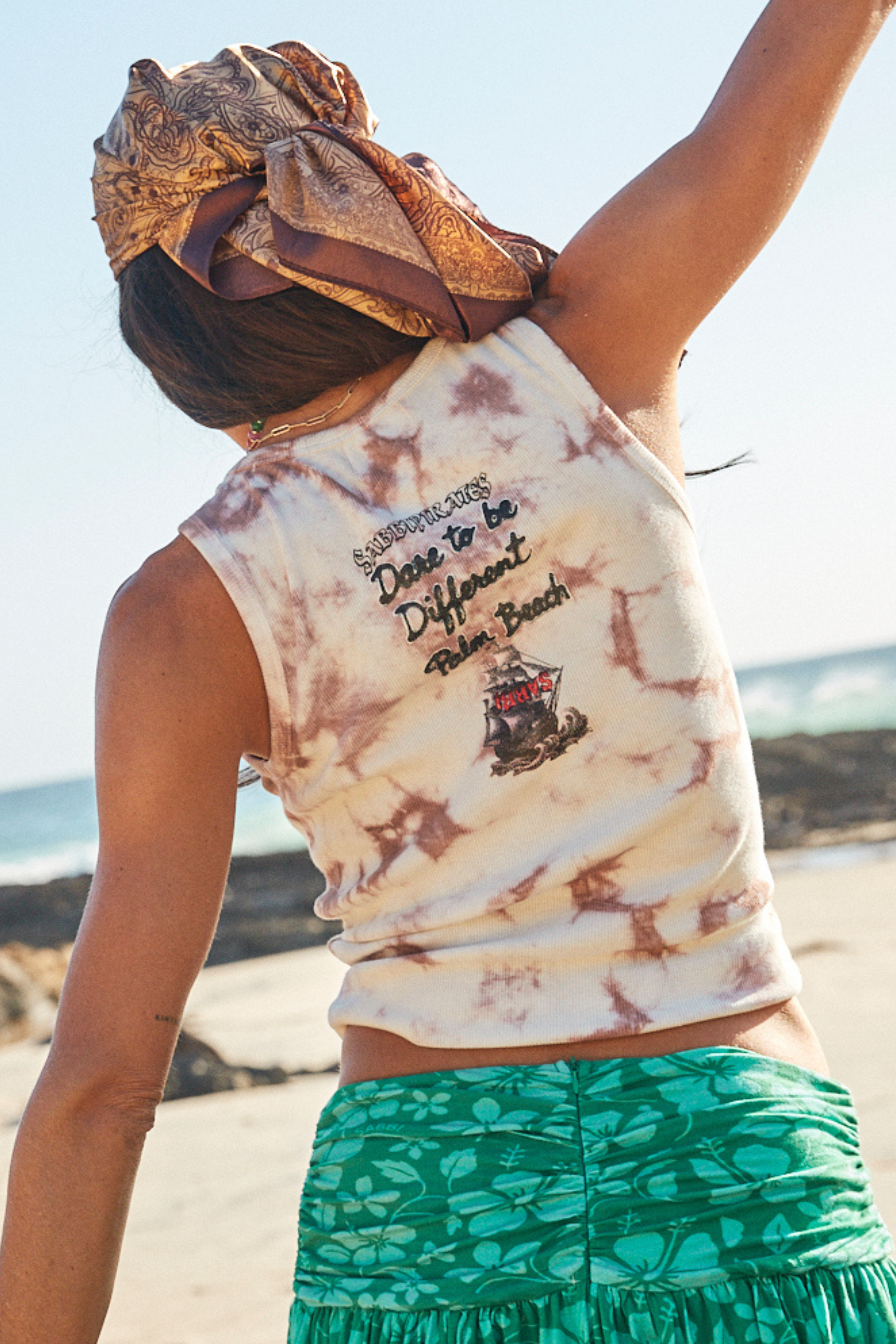 SABBI PIRATES TANK - TIE-DYE